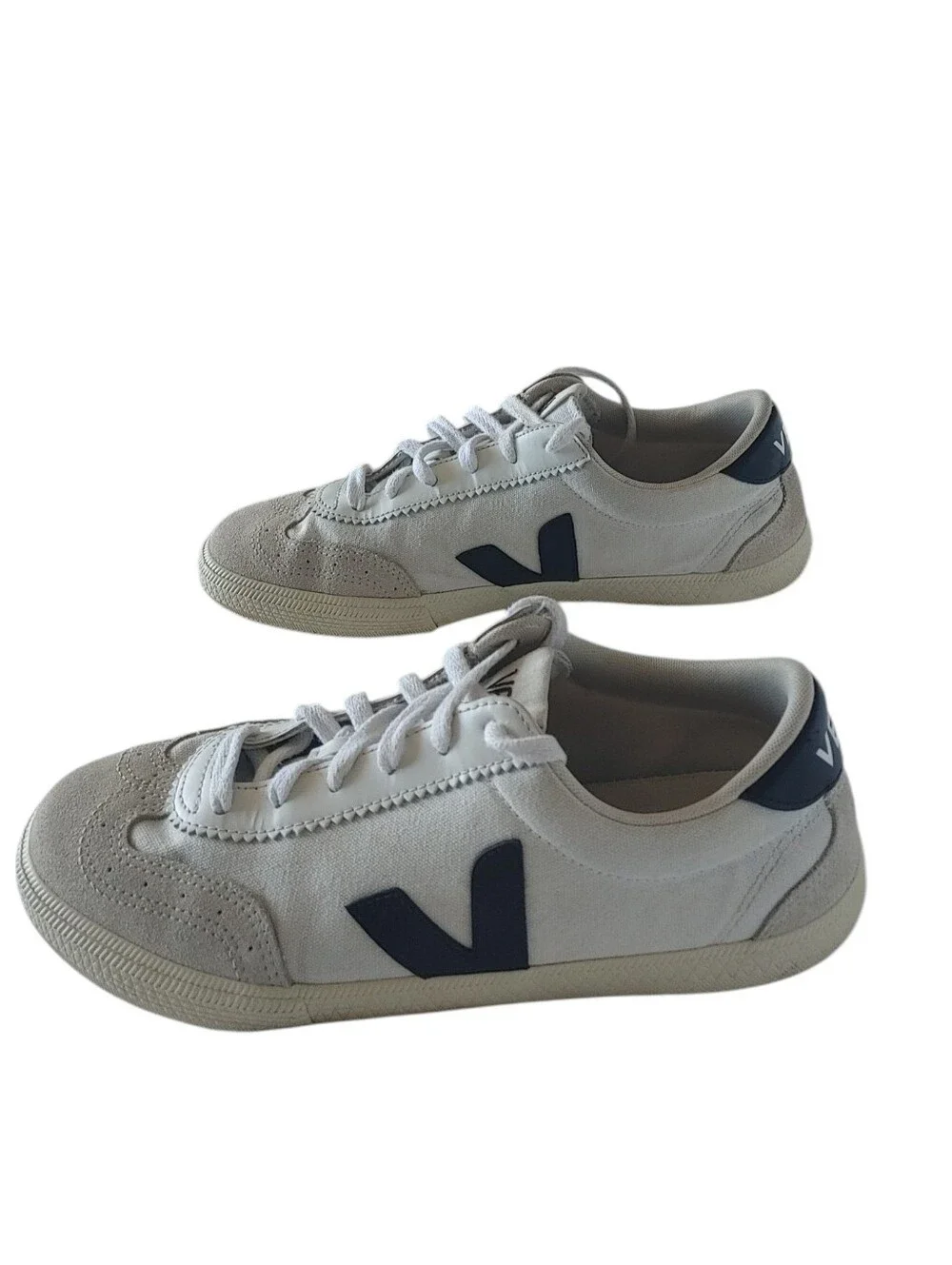 Veja VOLLEY CANVAS WHITE BLACK Sneaker Tennis Shoe